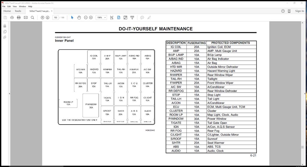 Interior Fuse box diagram please - New Tiburon Forum ... 2003 tiburon fuse box 